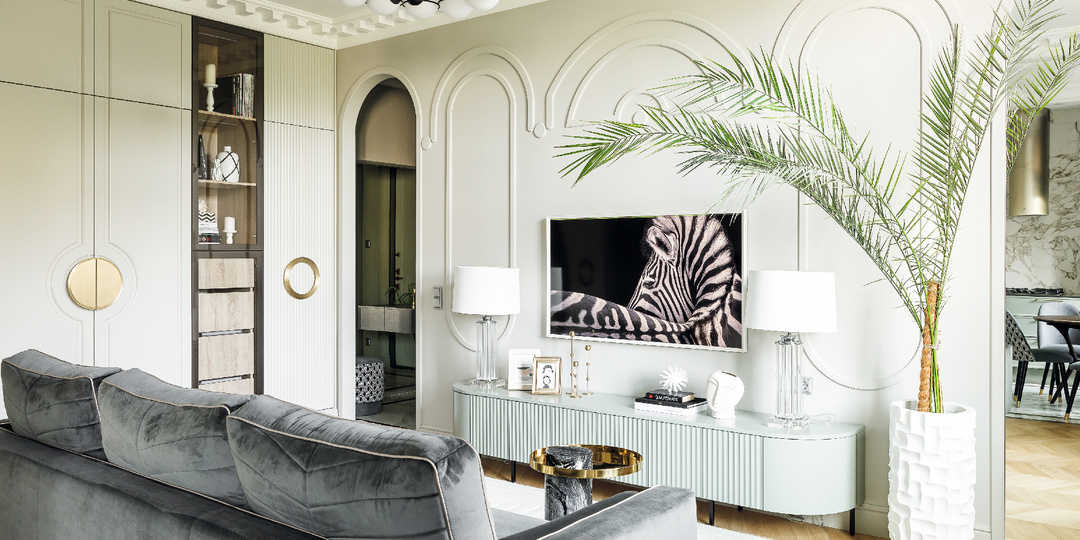 Современная квартира с элементами ар-деко