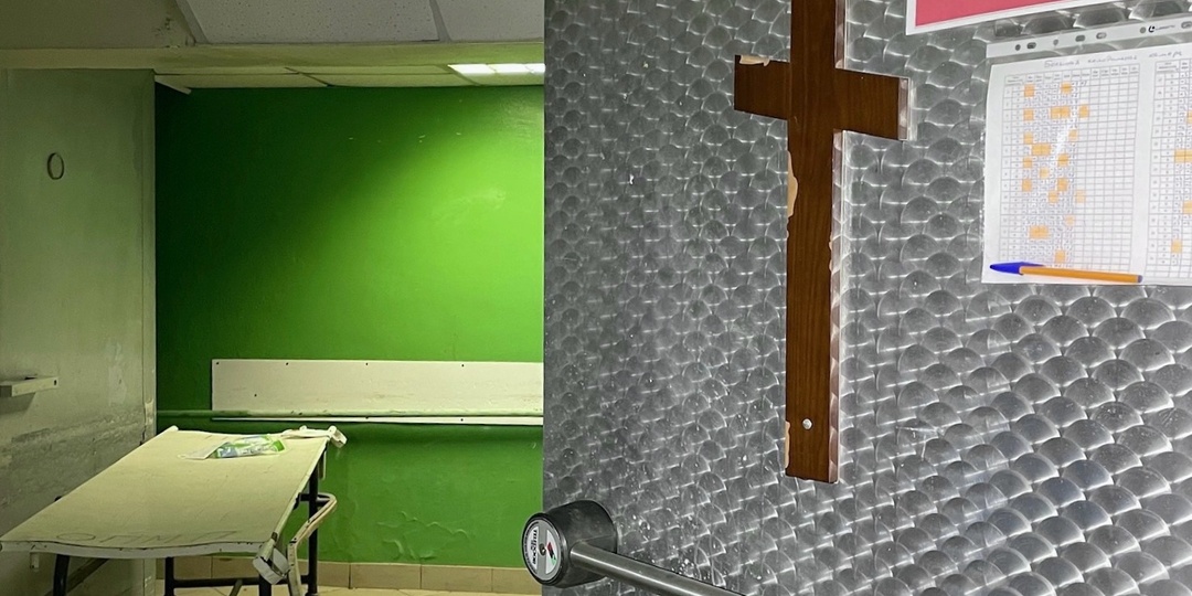 Заброшенный морг для тел с вирусом, который нельзя называть.