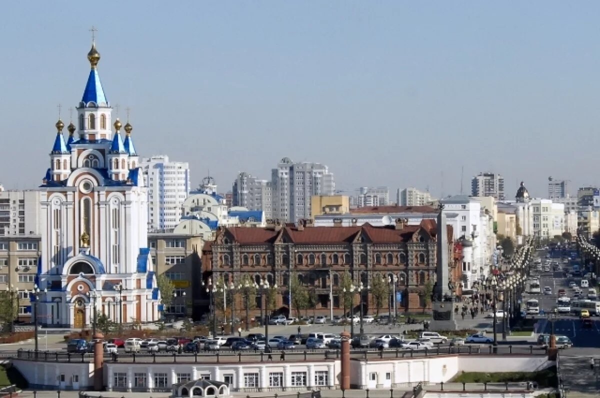    Осень 9 октября в Хабаровске радует тёплым днём и спокойным ветром