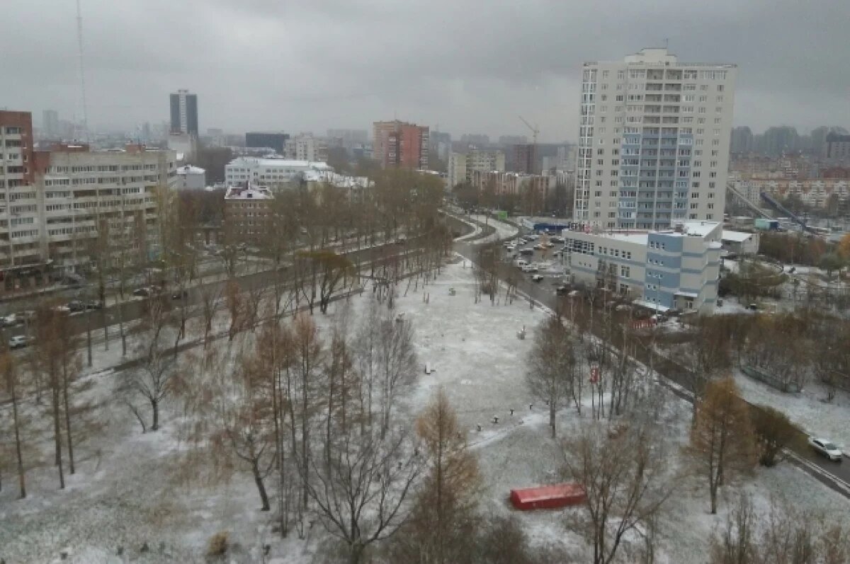    По одному из сценариев в городе может сформироваться снежный покров до 5 см