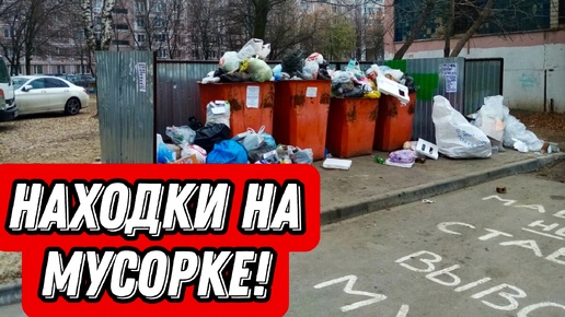 Находки на мусорке! Что можно найти в Питере?