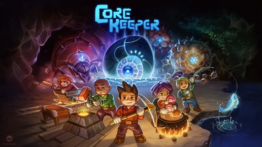 #1 Подземные Приключения в Core Keeper Кооп с MashOG_Play! Как выжить в загадочном мире