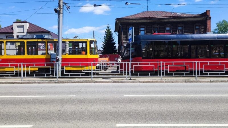     Трамваи. altapress.ru