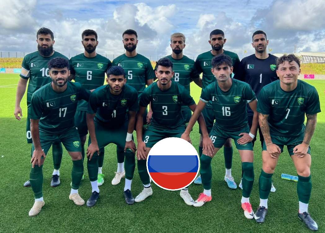 Сборная Пакистана - вероятный соперник сборной России по футболу. Коллаж: СпортФакт