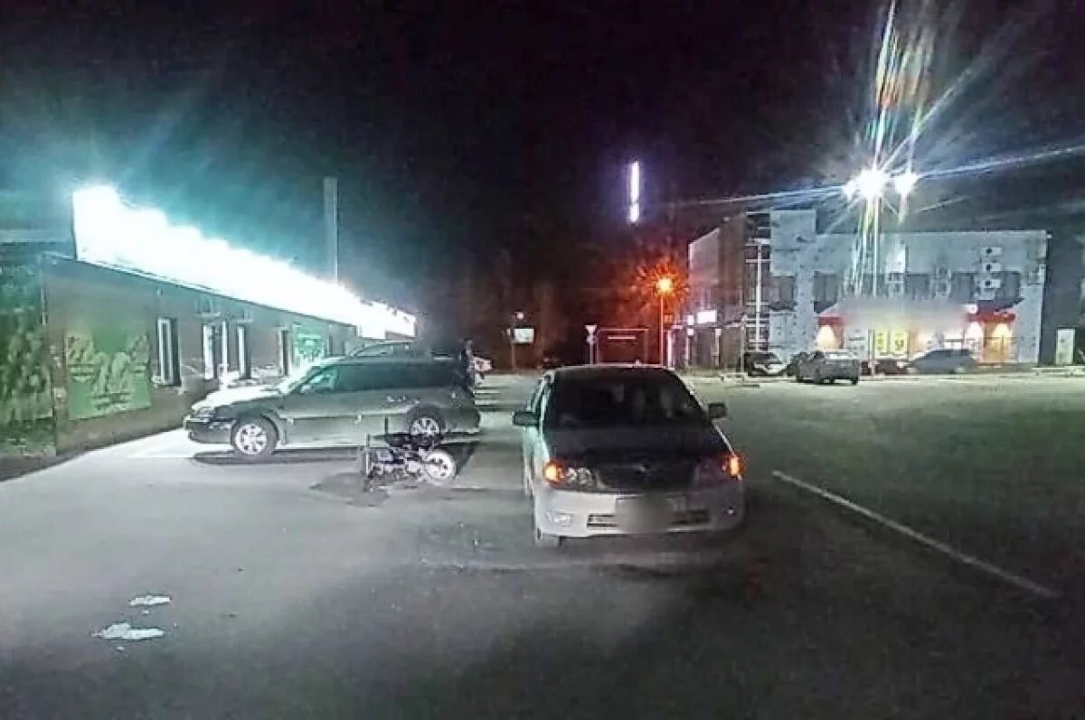   Водитель Toyota Corolla сбил 15-летнего подростка на мотороллере в Томске