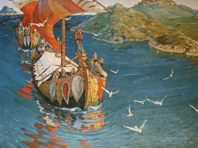 Картина "Гонец".