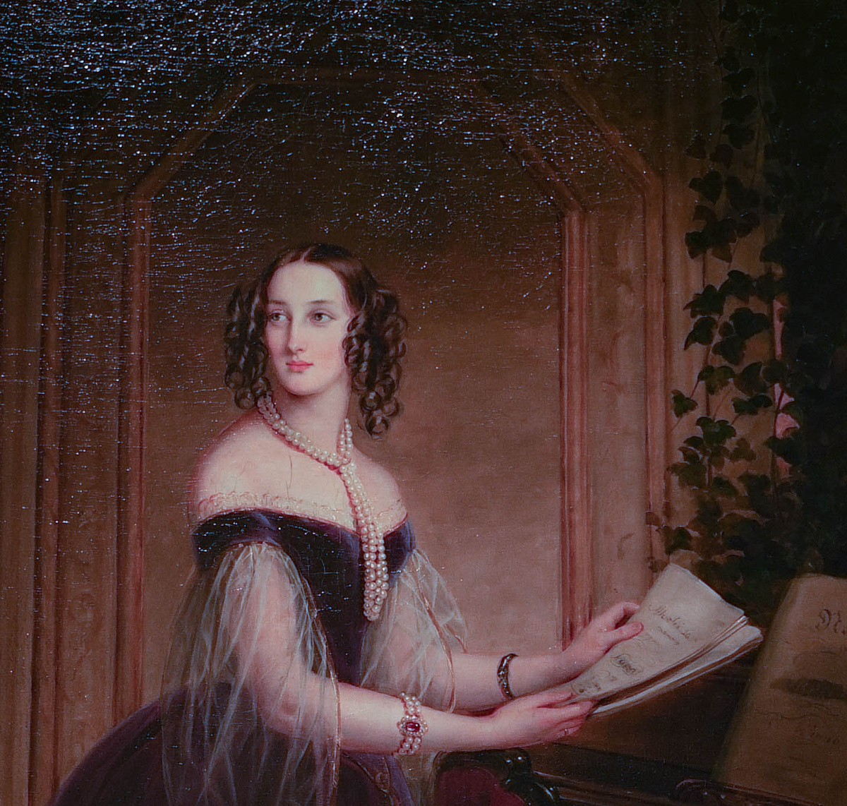 Мария Николаевна. Портрет работы Кристины Робертсон 1841