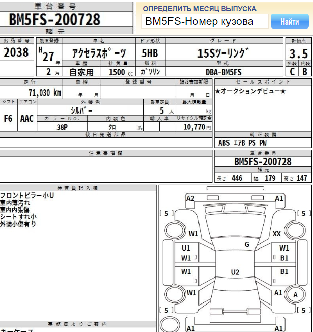 Огромное количество окрасов. 