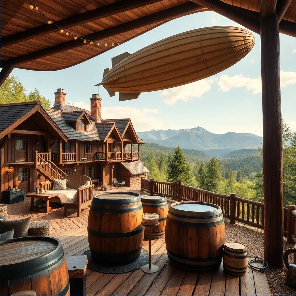 Возможно так по версии нейросети будет выглядеть курорт для любителей пенного. Фото: нейросеть Chad AI 