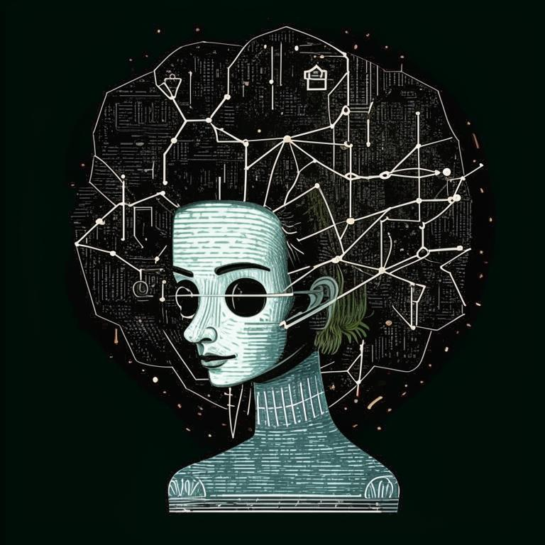 Пример плохого использования: запрос нарисовать "Нейросеть и юмор"