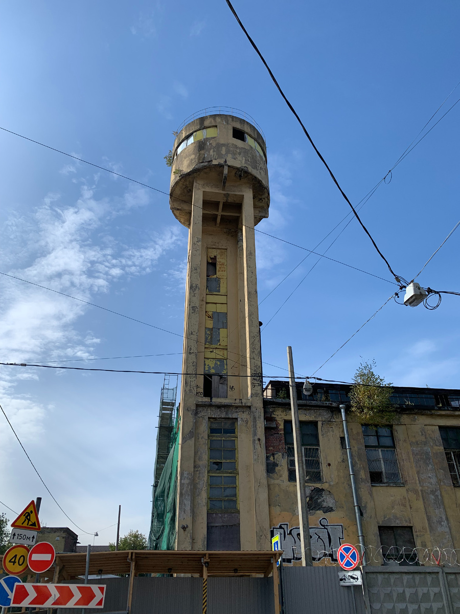 Водонапорная башня, 2021 год (фото автора)