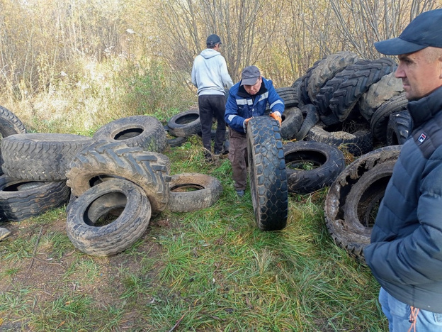    В Кирове ликвидируют свалки шин