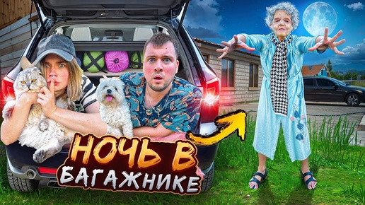 НОЧЬ В БАГАЖНИКЕ С КОТАМИ | СКРЫВАЕМСЯ ОТ ЗЛОЙ НЯНИ SCHOOLBOY RUNAWAY