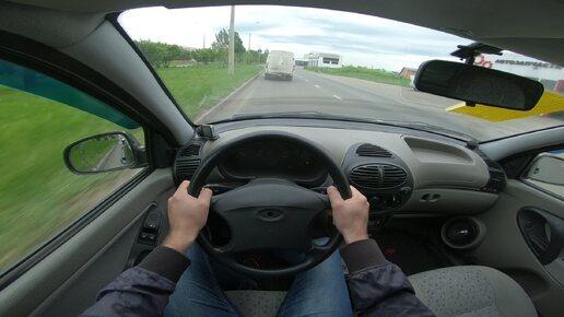 2008 ЛАДА КАЛИНА POV TEST DRIVE