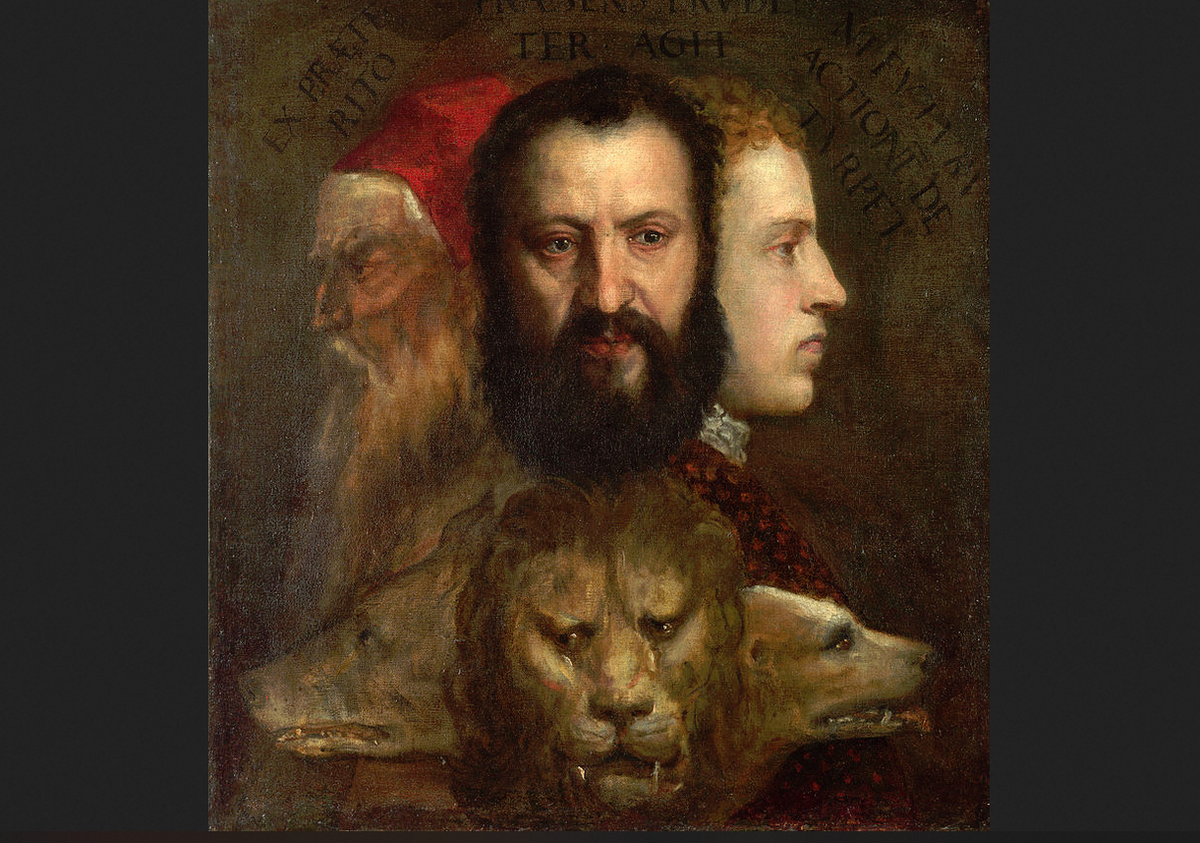 Тициан. "Аллегория благоразумия"