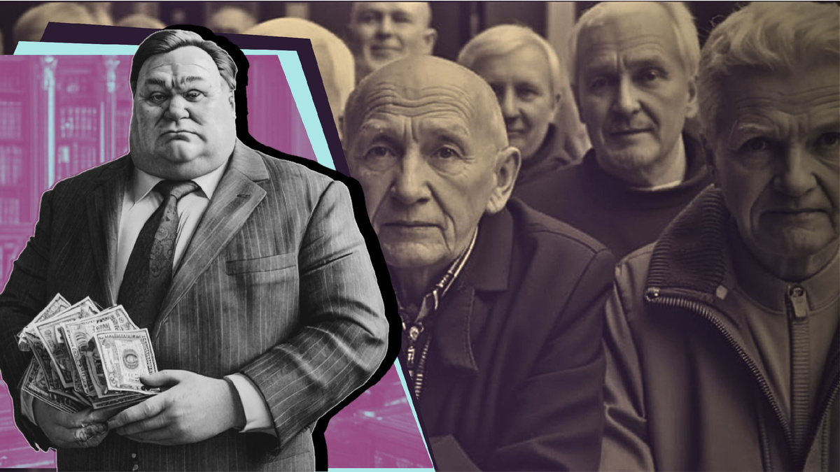 Одичалый бюрократ и пенсионеры