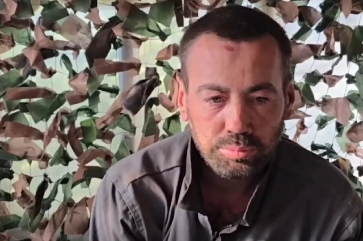    Боец ВСУ Кузько рассказал, что попал в плен из-за неисправности танка