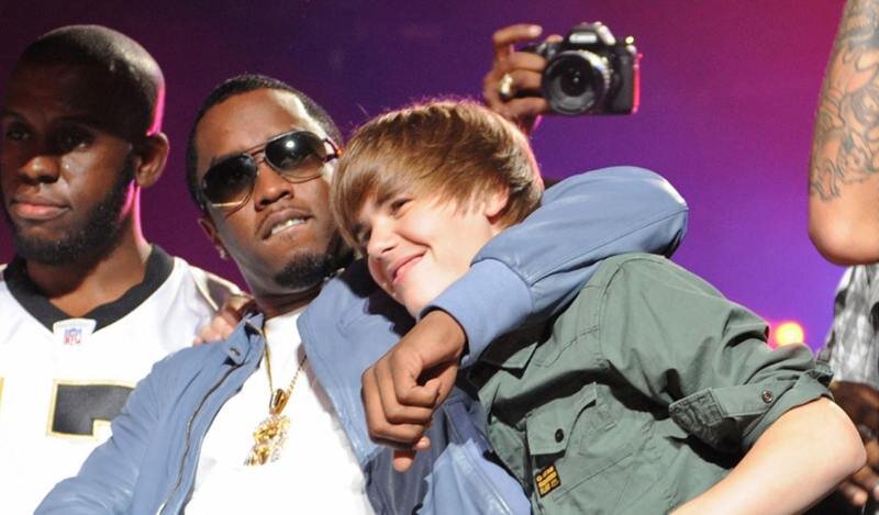 Джастин и Диди в самом начале карьеры Бибера