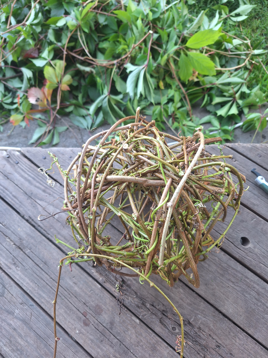 Сперва мини шарик