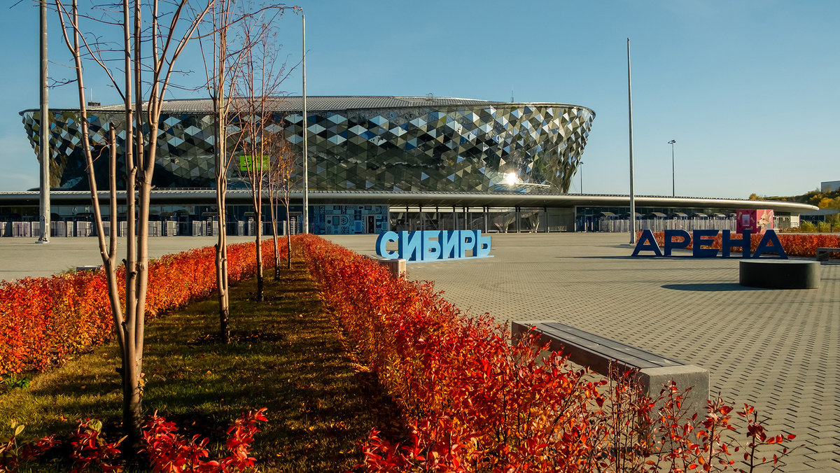 «Сибирь-Арена». Новосибирск. Фотография - www.openmainphoto.ru