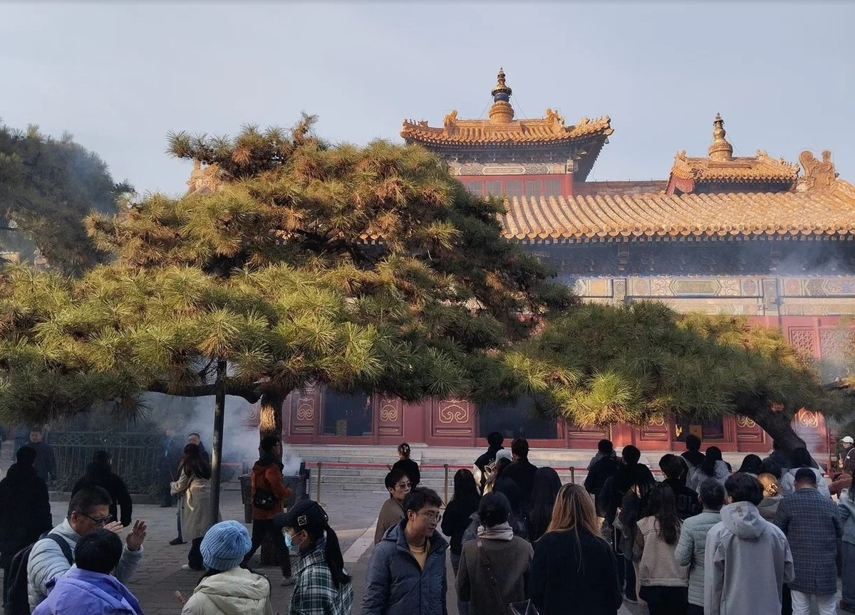     Туристы в Китае. © "Интерфакс". Александра Качалова