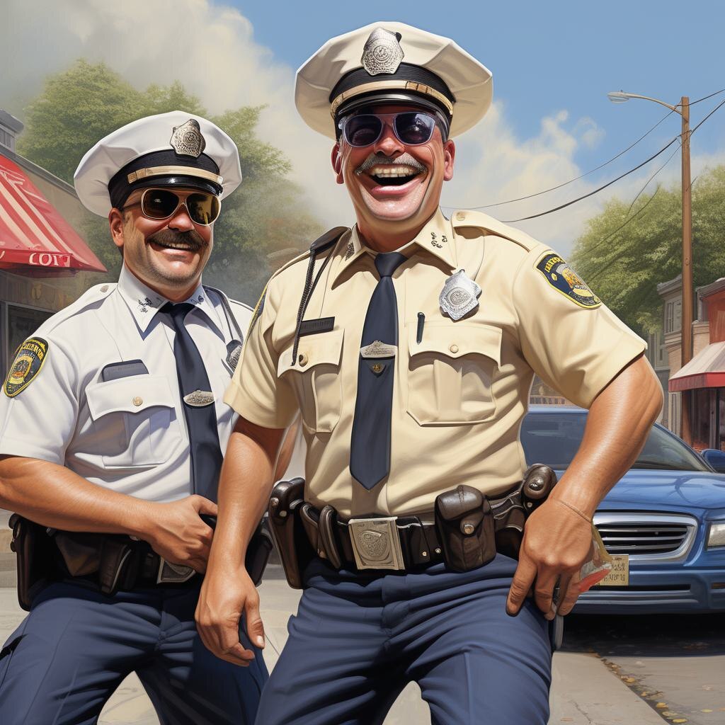 Полицейские