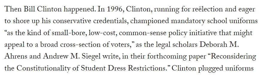 Oppenheimer, M. (2017). "The Downsides of School Uniforms." The New Yorker. (Обратите внимание на первую строку)
