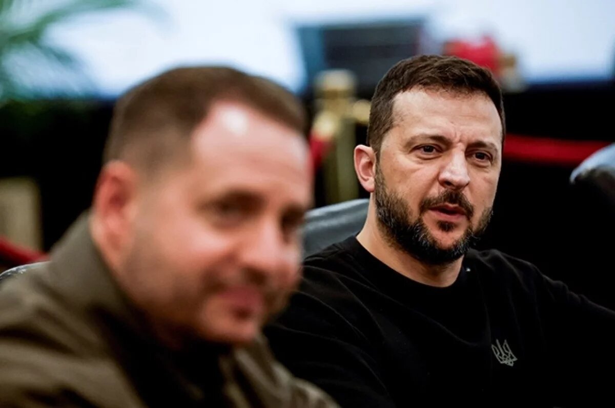    Андрей Ермак, Владимир Зеленский.