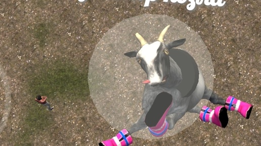 Играю в игру симулятор козла | Goat simulator