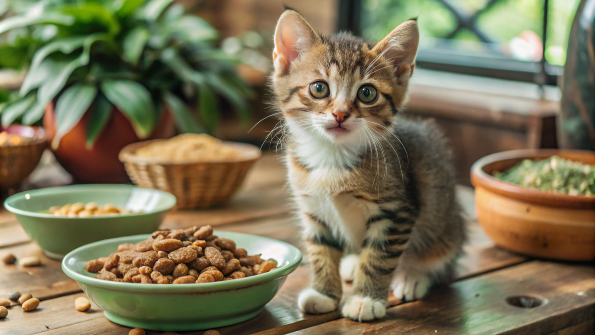 Голодный или сытый? Как определить оптимальный режим кормления котенка?