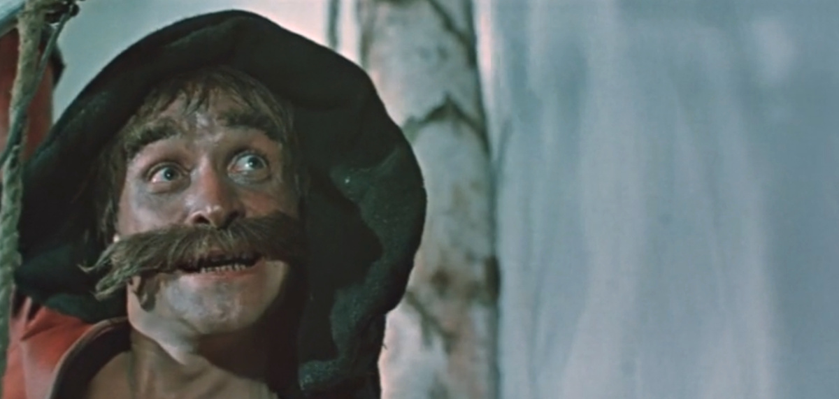 Кадр из кинофильма "Айболит-66", 1966 г., режиссер Ролан Быков, сценаристы Ролан Быков, Вадим Коростылёв, композитор Борис Чайковский (скриншот)