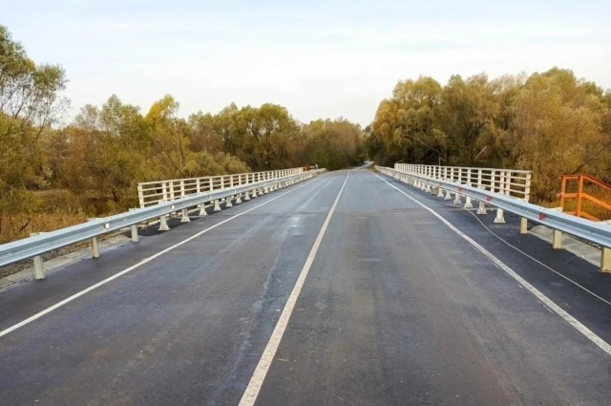    В Михайловском районе отремонтировали мост через реку Проня