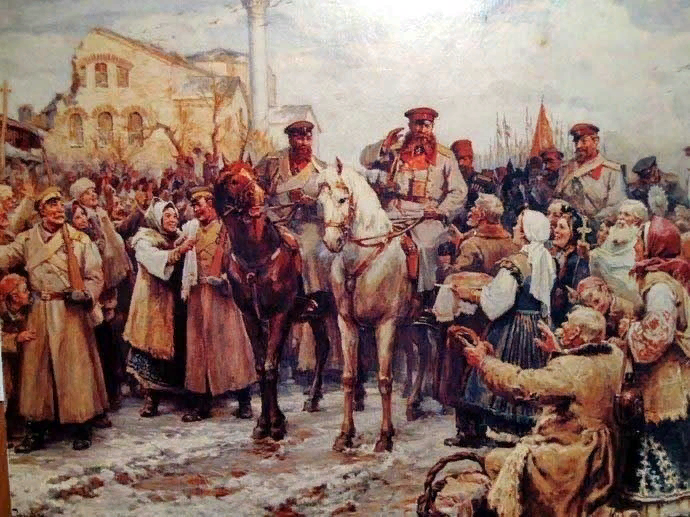 Вступление русских войск в Софию 4 Января 1878 г.