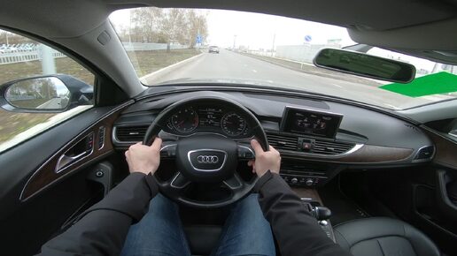 2014 Audi A6 2.0 TFSI (180) POV TEST DRIVE