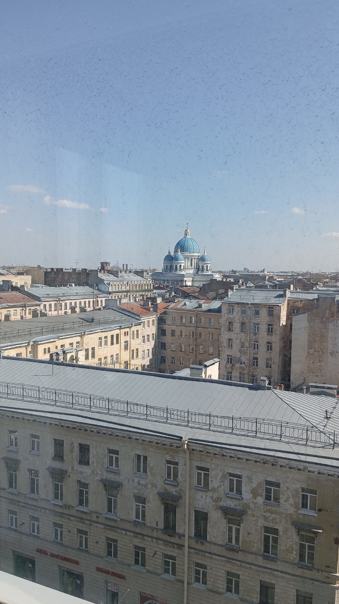 Азимут сити. Вид на историческую часть города.