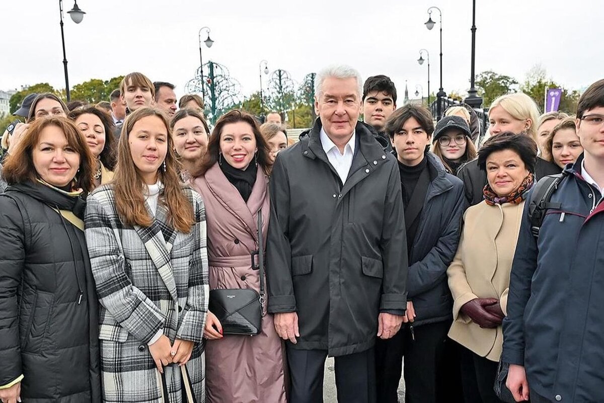    Мэр лично присутствовал на открытии набережной. М. Мишин / пресс-служба мэра и правительства Москвы