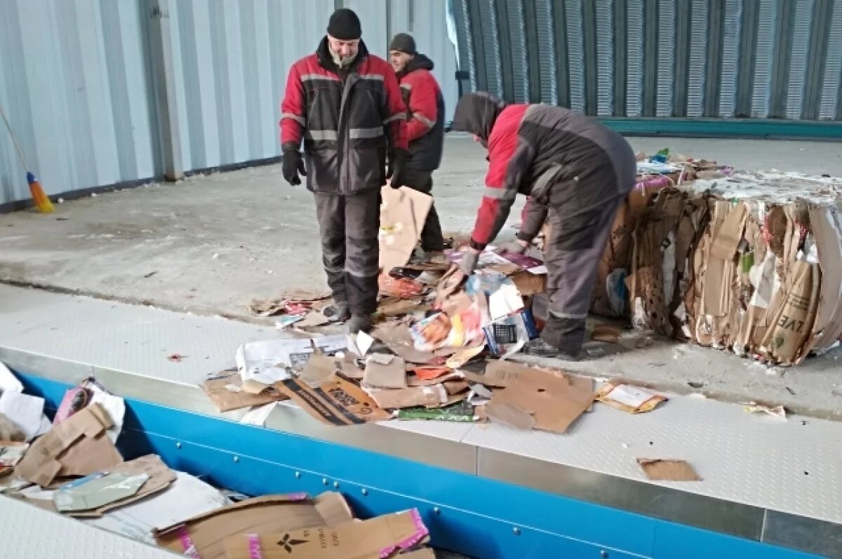    В трёх районах Омской области построят мусоросортировочные комплексы