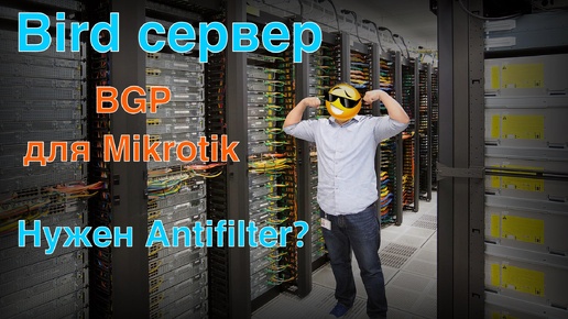 Bird и Mikrotik сам себе antifilter