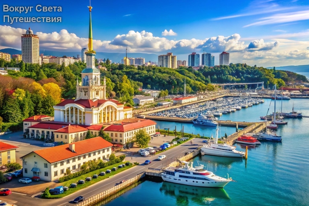 Морской порт Сочи