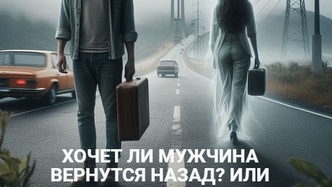 ХОЧЕТ ЛИ МУЖЧИНА ВЕРНУТЬСЯ НАЗАД? ИЛИ ЭТО ТОЧКА?