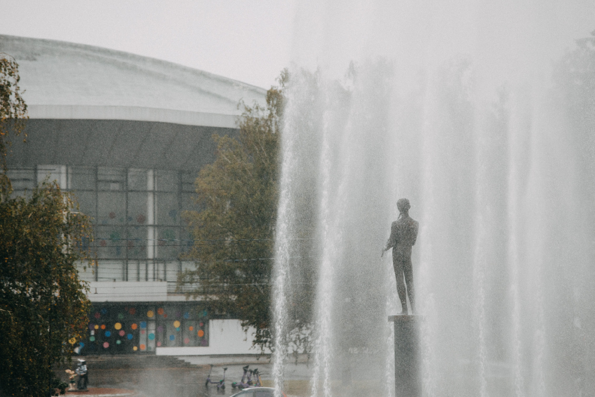 Раньше на месте фонтана находился минеральный источник. Фото: Ксения Федорова