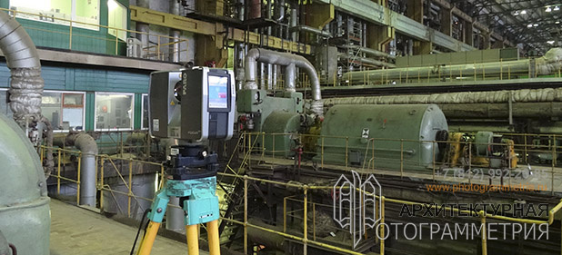 Лазерное сканирование промышленных объектов и 3д моделирование зданий и сооружений промышленности