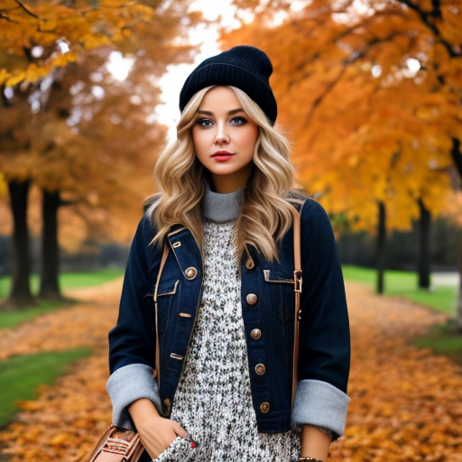 Осенний образ для девушки