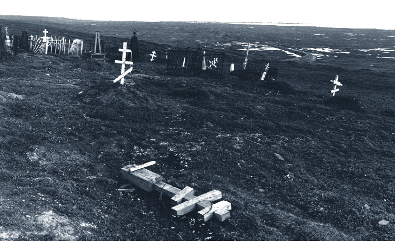 Нордвик, 1990 г. Фото Александра Купцова, Александра Нешумаева, Владимира Сиротинина / memorial.krsk.ru