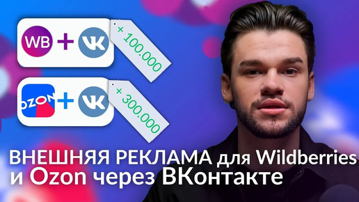 Как увеличить продажи на Вайлдберриз и Озон в 2 раза с помощью внешней рекламы.