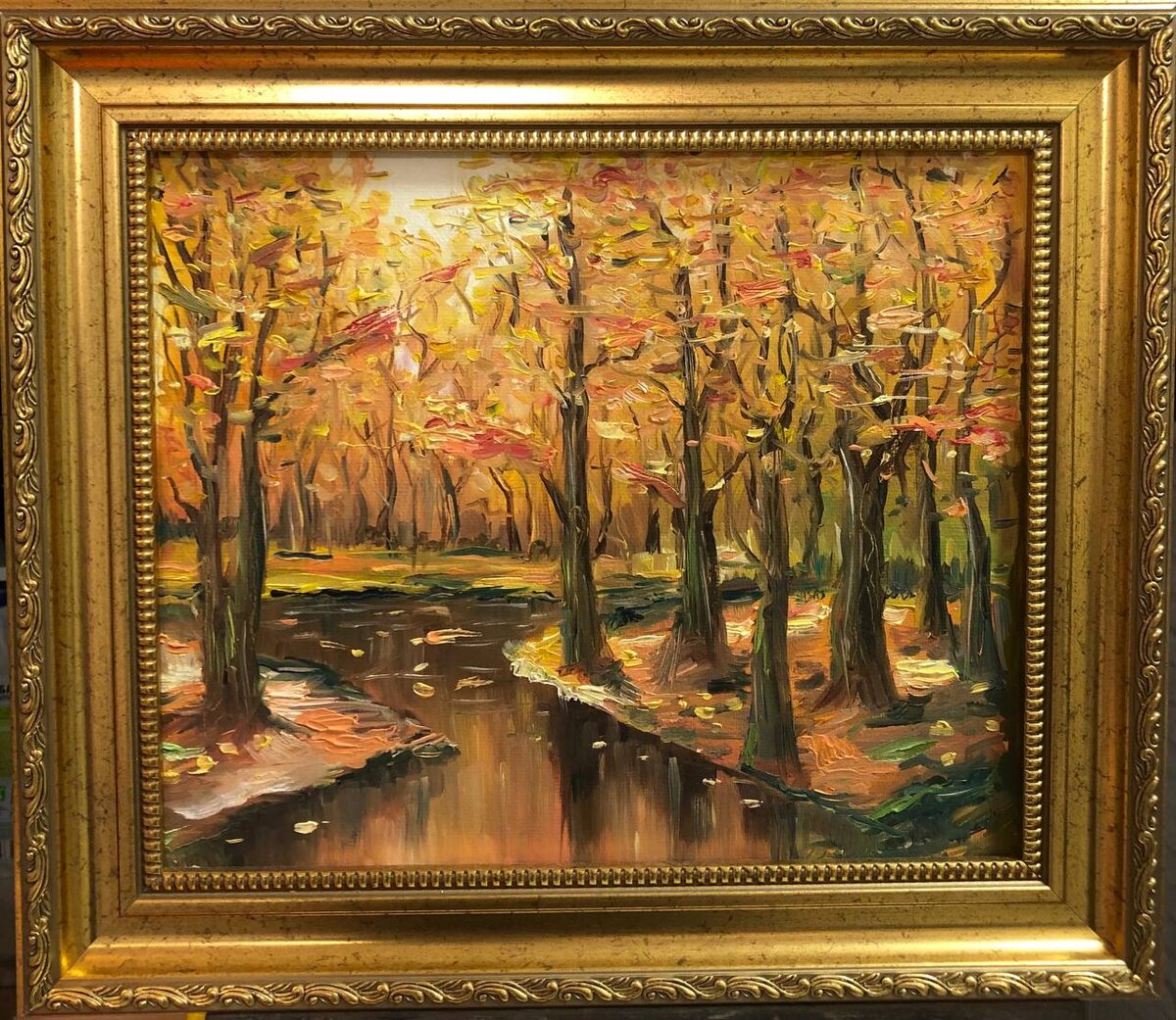 «Осень», х/м, 25х30
