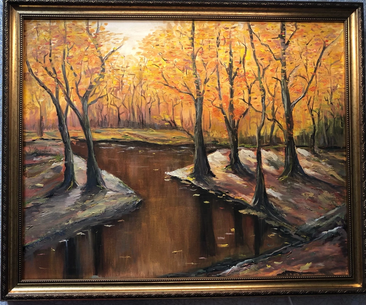 «Осень», х/м, копия 40х50
