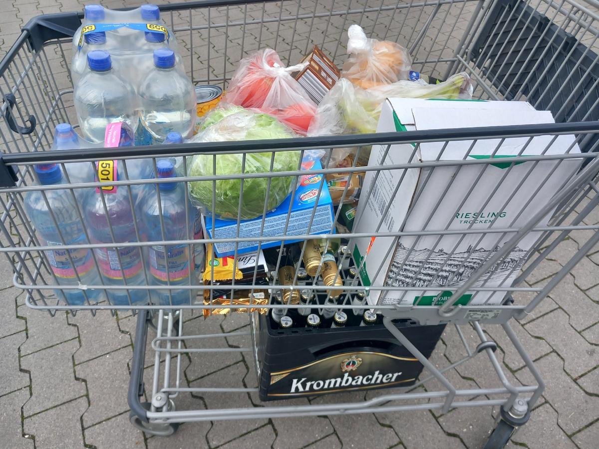 Сегодняшняя закупка на 100€