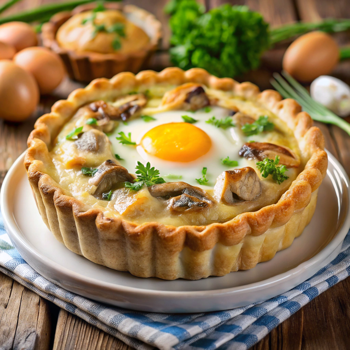 Лоранский пирог с курицей и грибами: это не просто французское блюдо, а настоящий кулинарный шедевр