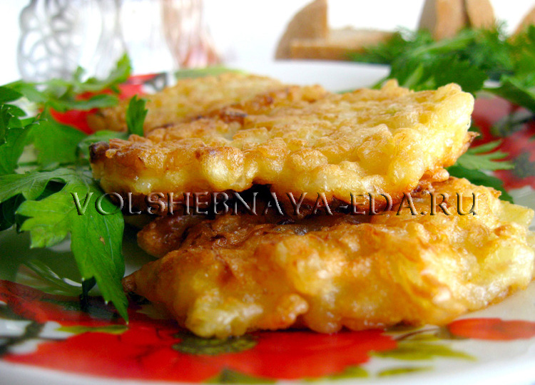 Луковые котлеты